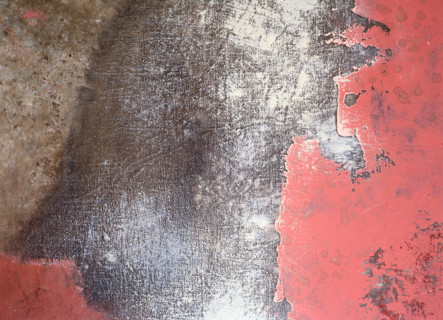 Matter effects. Painted canvas tarp
