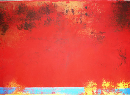 Matter effects. Painted canvas tarp