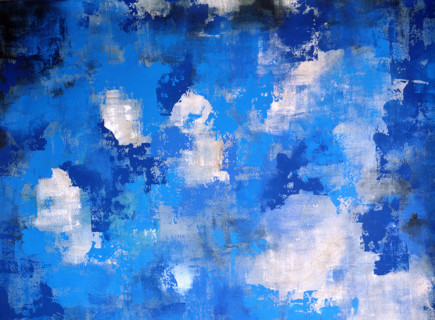 Matter effects. Painted canvas tarp