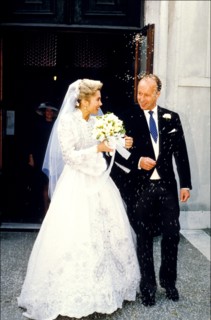 16/06/1991. MARIAGE K.E.ZU LEININGEN + G.VON THYSSEN