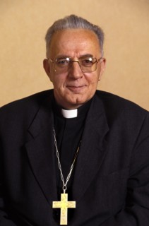 14/06/1995. MGR. JEAN BALLAND, ARCHEVEQUE DE LYON