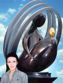 00/06/1995. LUDMILA TCHERINA CHEZ ELLE A PARIS