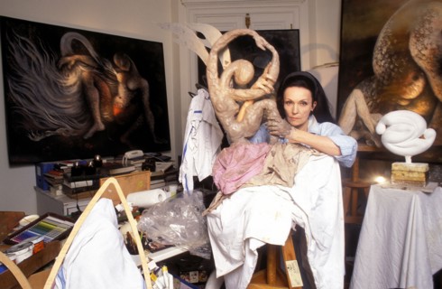 00/06/1995. LUDMILA TCHERINA CHEZ ELLE A PARIS