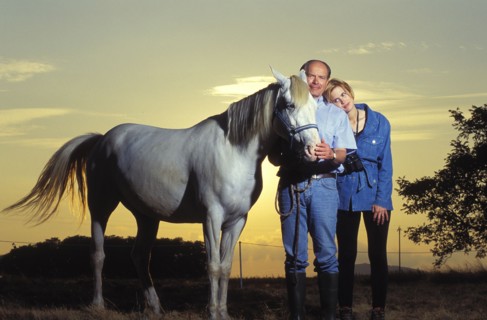 00/07/1996. MICHEL MONTIGNAC ET SA FEMME SUZY       AU DOMAINE DU MOULIN   *EXCLUSIF*