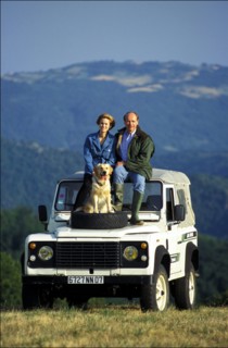 00/07/1996. MICHEL MONTIGNAC ET SA FEMME SUZY       AU DOMAINE DU MOULIN   *EXCLUSIF*