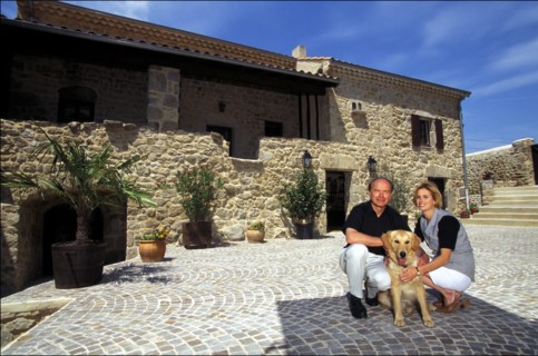 00/07/1996. MICHEL MONTIGNAC ET SA FEMME SUZY       AU DOMAINE DU MOULIN   *EXCLUSIF*