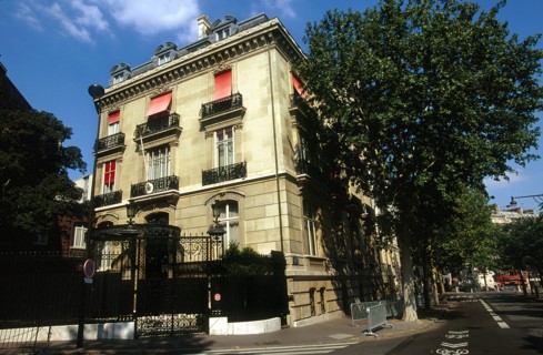 00/08/1997. VOYAGE DU PAPE : SA RESIDENCE A PARIS   NONCIATURE APOSTOLIQUE