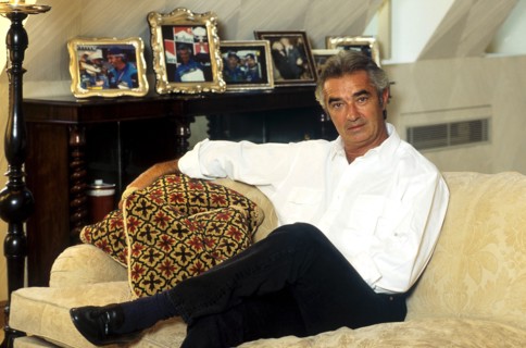 22/09/1997. PARIS: FLAVIO BRIATORE CHEZ LUI