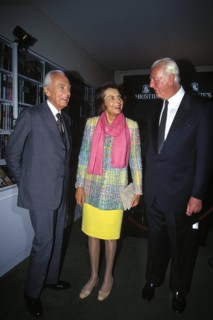 Hubert de Givenchy, André et Liliane Bettencourt