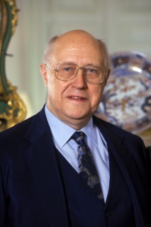 30/09/1997. J. TIBERI RECOIT MSTISLAV ROSTROPOVITCH