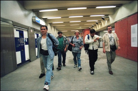06/00/1998. S.P.S.M. Anti-Pickpocket squad in the metro.