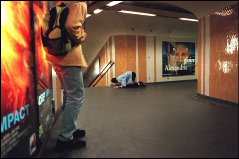 06/00/1998. S.P.S.M. Anti-Pickpocket squad in the metro.