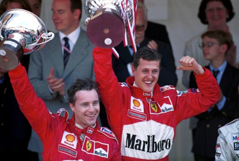 MONACO. MAY 16 TH /1999. MICHAEL SCHUMACHER WINS FORMULA ONE GP OF MONACO