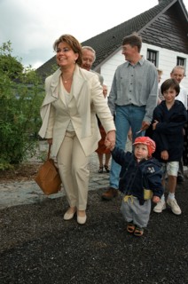 22/07/1999. FAMILLE GRAND DUCALE LUX. EN VACANCES