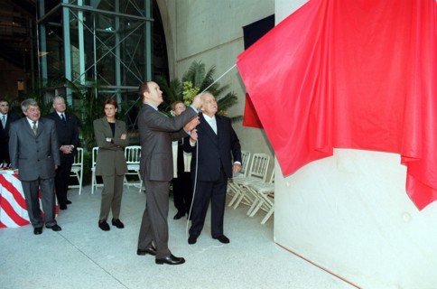 MONTE CARLO: THE ROYAL FAMILY OF MONACO UNVEILS THE NEW STATION