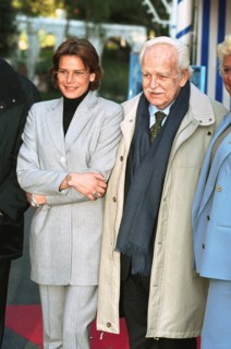 PRINCE RAINIER AND PRINCESS STEPHANIE AT THE 24TH CIRCUS FESTIVAL