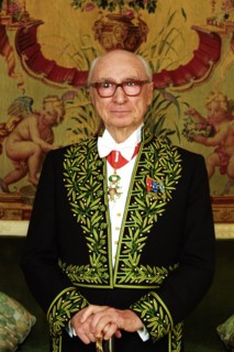 01/03/2000. GERARD OURY A L'ACADEMIE DES BEAUX ARTS