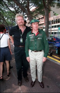 06/03/2000. People at the formula one grand prix in Monaco.