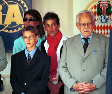 06/04/2000. The family of Monaco at the formula one grand prix of Monaco.