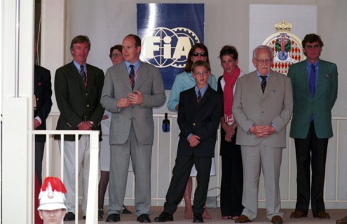 06/04/2000. The family of Monaco at the formula one grand prix of Monaco.