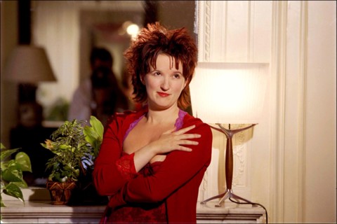 10/00/2000.  Anne Roumanoff, close up.