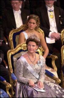 12/10/2000. Sweden Royal Family at the Nobel Ceremony.