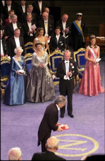 12/10/2000. Sweden Royal Family at the Nobel Ceremony.