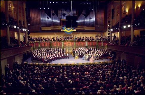 12/10/2000. Sweden Royal Family at the Nobel Ceremony.
