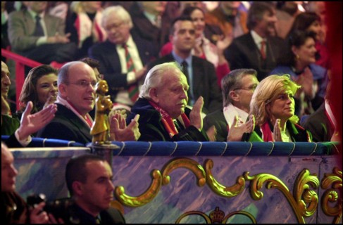 01/18/2001. Monaco Circus festival 2001.