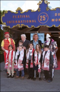 01/20/2001. Third day of the Monaco Circus Festival.