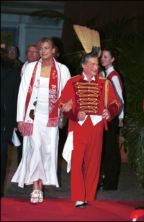 01/23/2001. The Monaco Circus Festival: prize ceremony.
