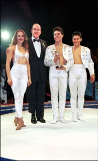 01/23/2001. The Monaco Circus Festival: awards ceremony.