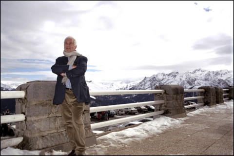 02/00/2001. Luchon festival: Photo Call Jean Claude Brialy