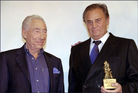 02/00/2001. Luchon Festival: Photo Call Roger Hanin