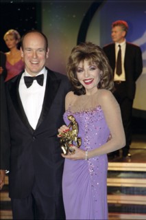 02/21/2001. 41st Monte Carlo TV festival awards ceremony.