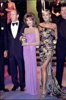 02/21/2001. 41st Monte Carlo TV festival awards ceremony.
