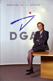 01/00/2001. General Edwige Bonnevie, DGA (Délégation Générale de l'Armement - general delegation for armament) general engineer.