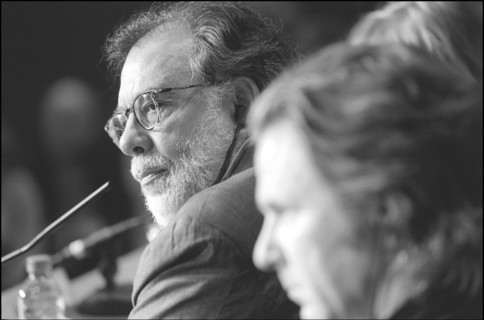 05/11/2001. 54th Cannes film festival: Press conference of "Apocalypse now Redux".