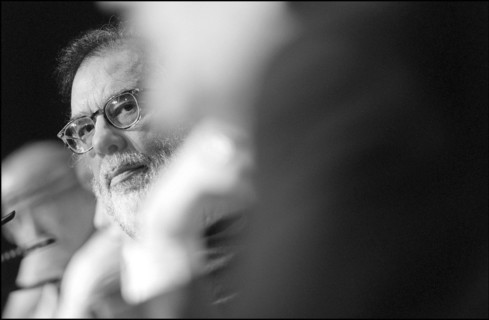 05/11/2001. 54th Cannes film festival: Press conference of "Apocalypse now Redux".