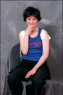 05/13/2001. 54th Cannes festival: studio of "Trouble Everyday" team