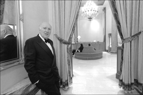 05/14/2001. EXCLUSIVE 54th Cannes film festival: Michel Piccoli.