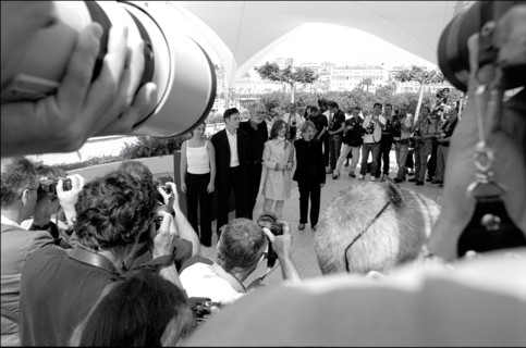 05/14/2001. 54th Cannes Festival: Backstage