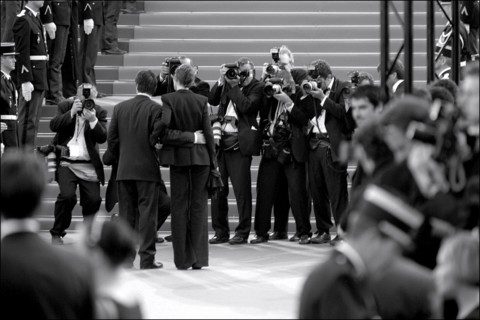 05/14/2001. 54th Cannes Festival: Backstage