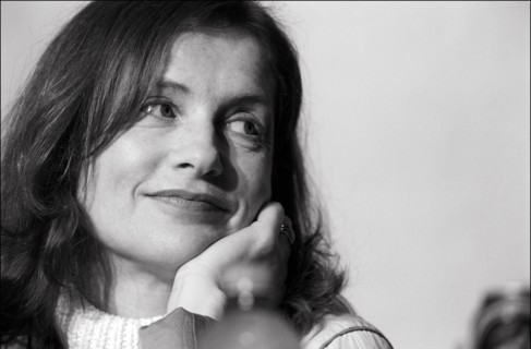 05/14/2001. 54th Cannes Festival: Press conference of "La pianiste" by Michael Haneke.