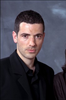 05/16/2001 EXCLUSIVE 54TH Cannes film festival: studio of Jean-Luc Godard, Cecile Camp, Bruno Putzulu