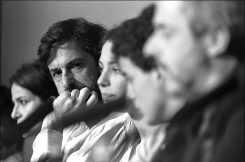 05/17/2001. 54th Cannes film festival: photocall and press conference of "la stanza del figlio"