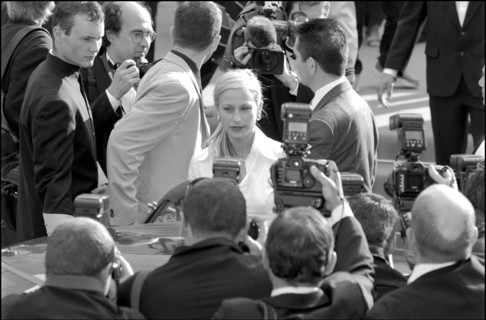 05/18/2001 54th Cannes Film Festival: stairs of "Human Nature"