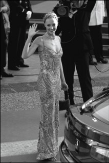 05/19/2001. Backstage of Cannes Film Festival with Melanie Griffith & Antonio Banderas