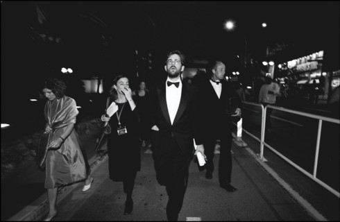 05/20/2001. 54th Cannes Film Festival : Backstage closing ceremony