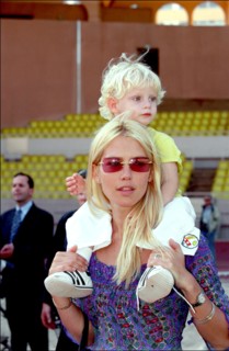 05/22/2001. " Amade" fundraiser all star soccer game. Prince Albert's Star Team v.Formula One Team
